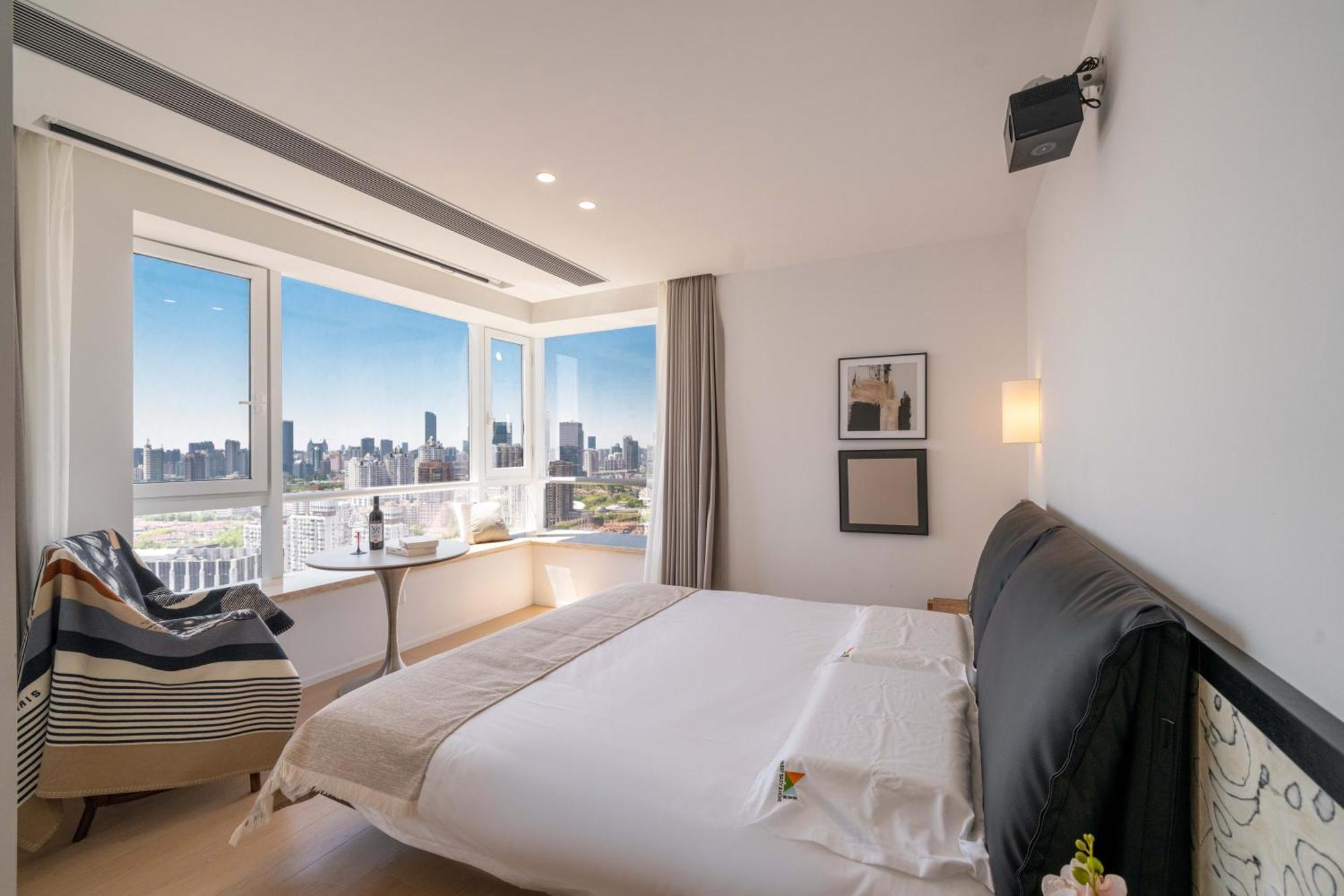 Apartment Tianzifang Sun And Moonlight View Two Bedrooms And Two Bathrooms